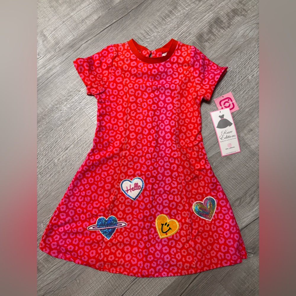 Rare editions leopard dress